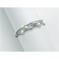 Bracciale Miluna Donna Miss Italia in Argento Perla PBR2835